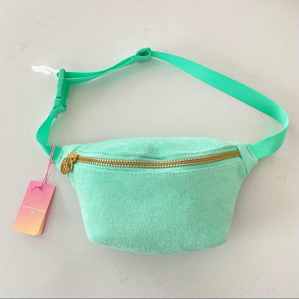 ON HAND Stoney Clover Lane x Target Terry Cloth Fanny Pack Green